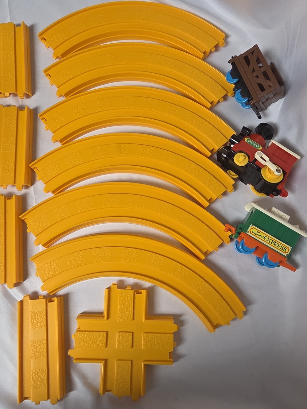 Lil PLaymates “My First‎ Train Set” Windup Train & Track - 1987 Tested/Works